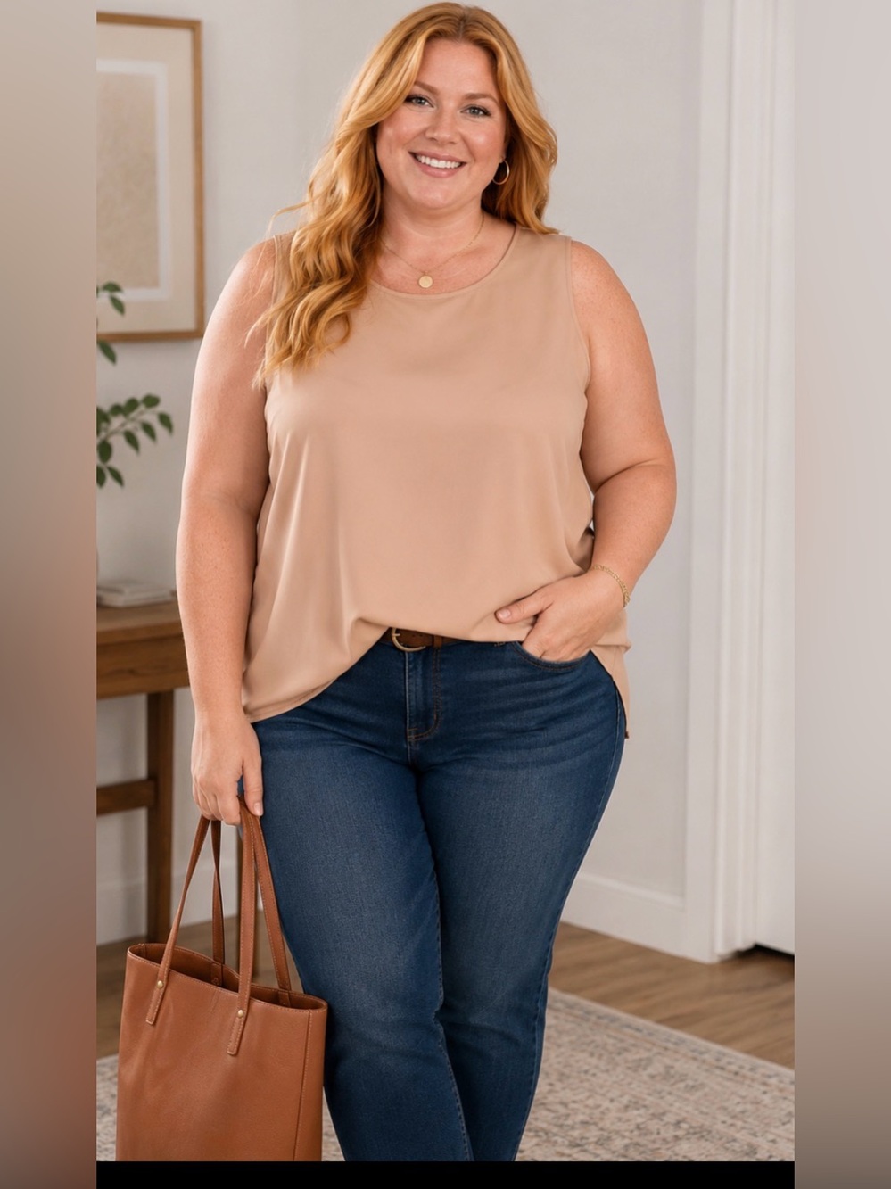DR2 Sleeveless Blush Blouse